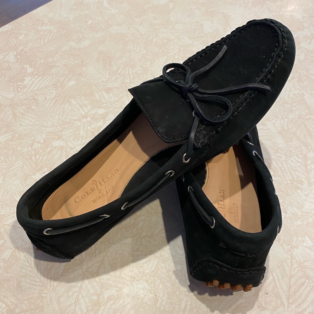 Cole Haan suede driving moc